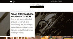 Desktop Screenshot of broadwaymarketplace.com